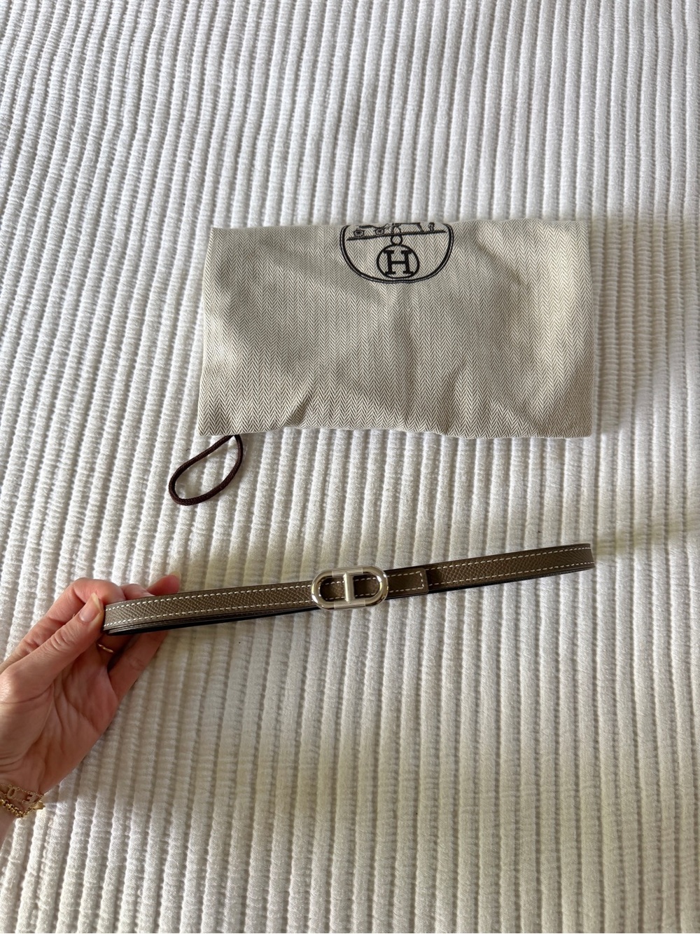 Hermes Reversible Belt